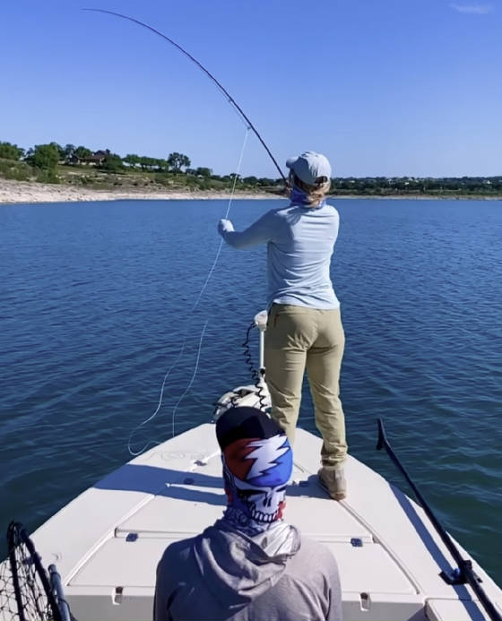 Fly Fishing Canyon Lake Texas