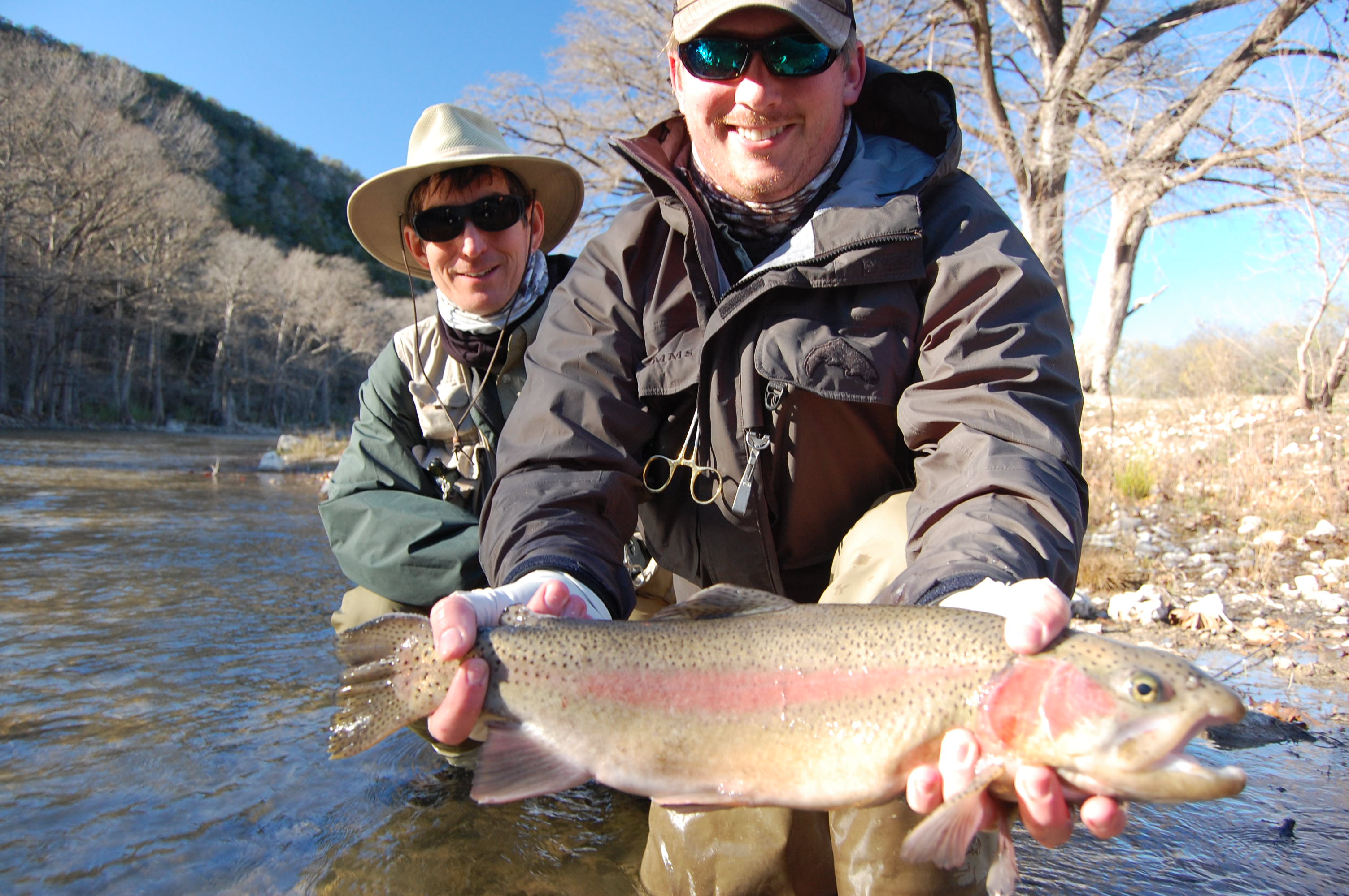 Guadalupe Trout Fly Fishing Guide Trip