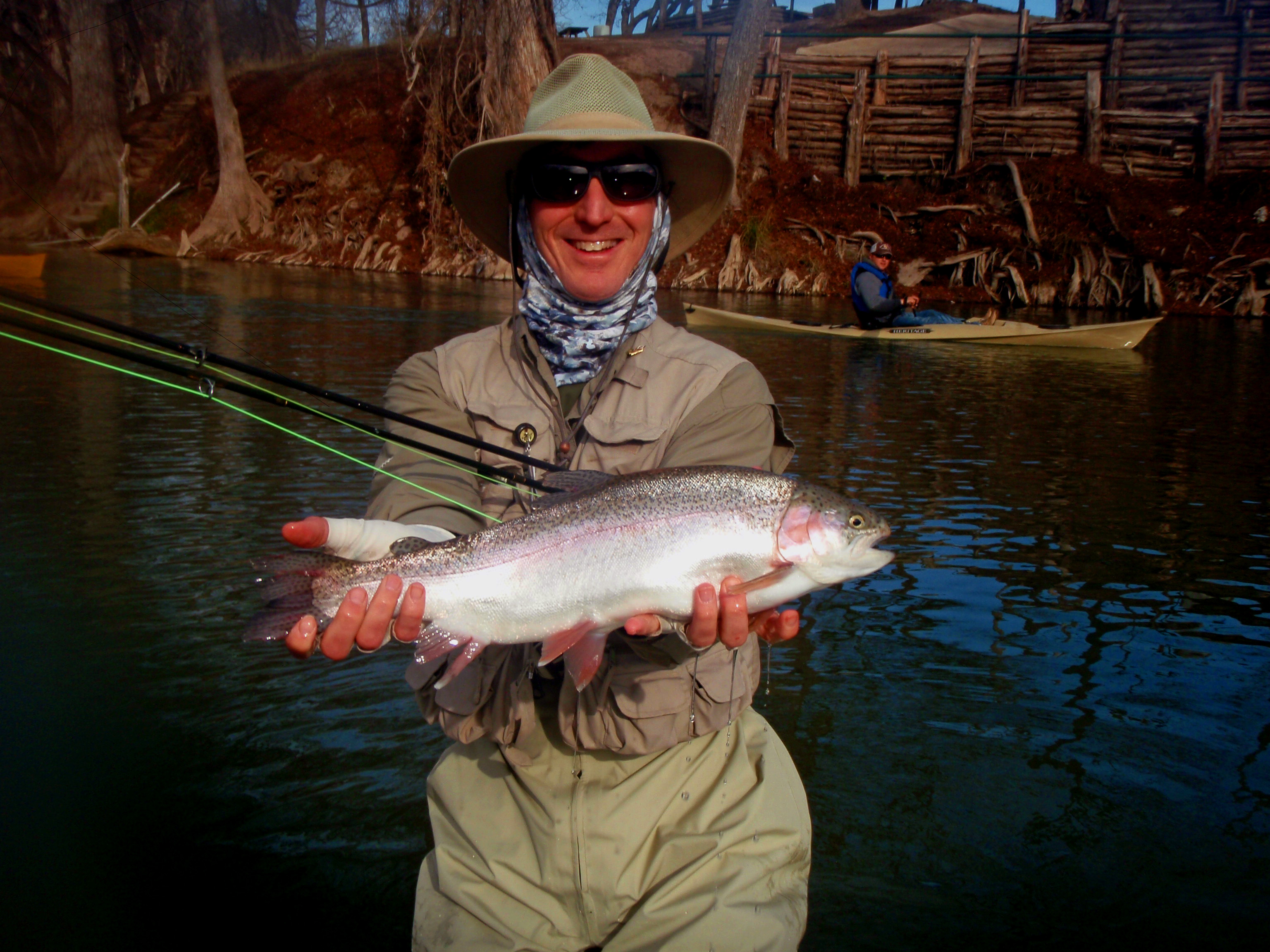 Guadalupe Trout caught by Charlie Granstaff